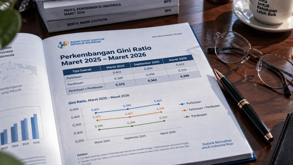 BPS: Penduduk Miskin RI Turun tapi Ketimpangan Justru Naik